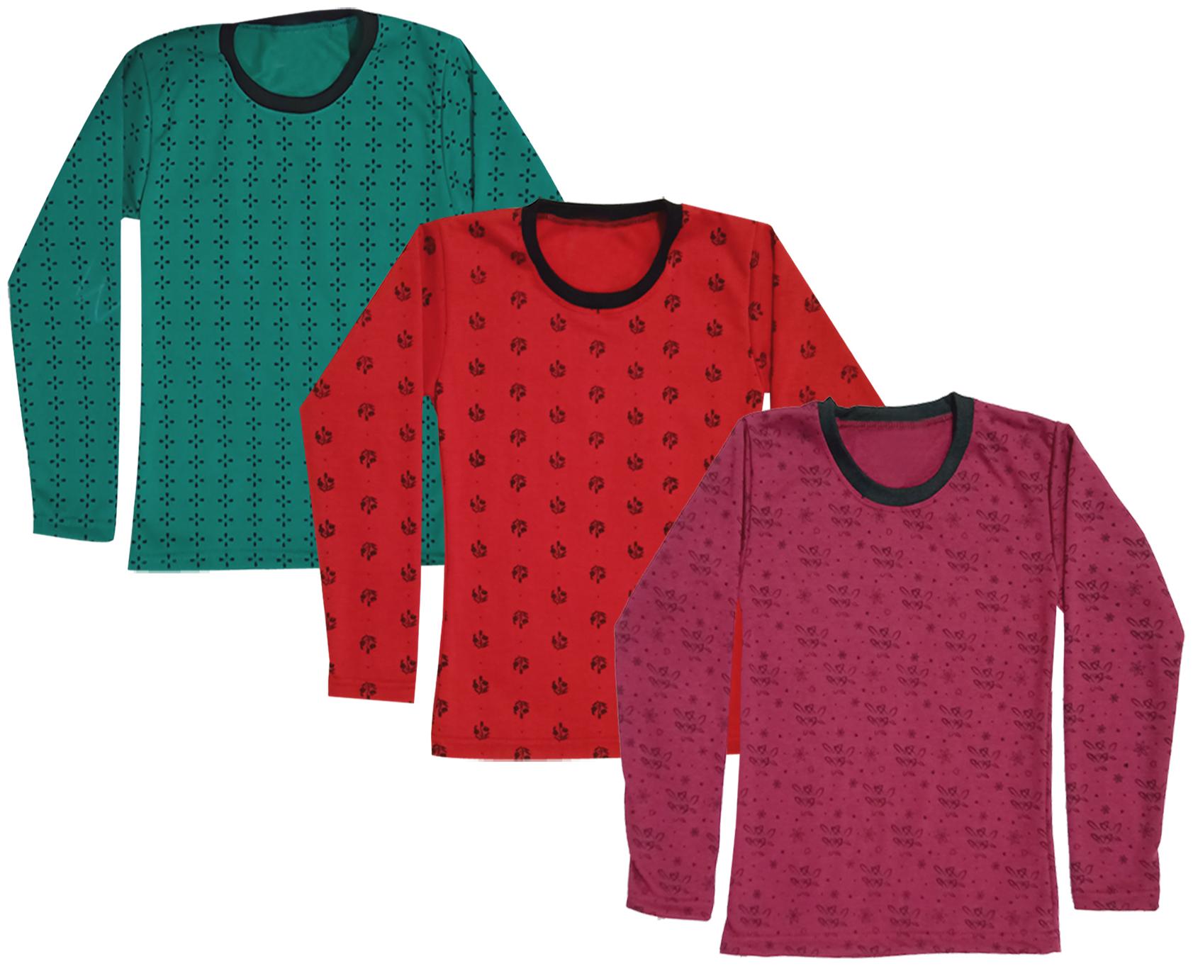 

Kavya Girl Wool Printed T shirt - Multi