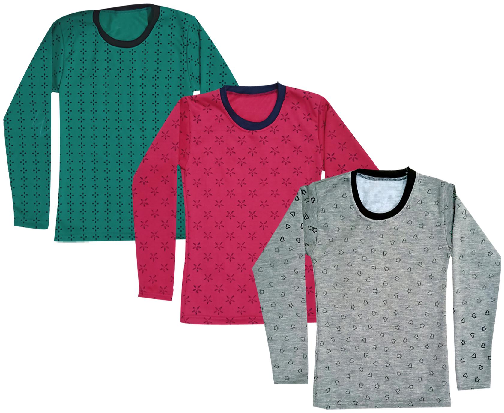 

Kavya Girl Wool Printed T shirt - Multi