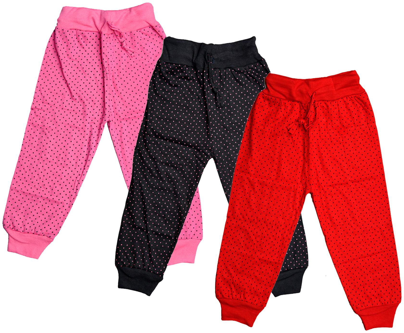 

KAVYA Girls Cotton Printed Capri (Pack of 3)
