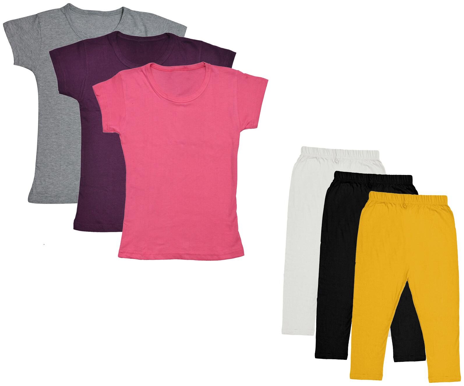 

Kavya Girl Cotton Top Bottom Set - Multi