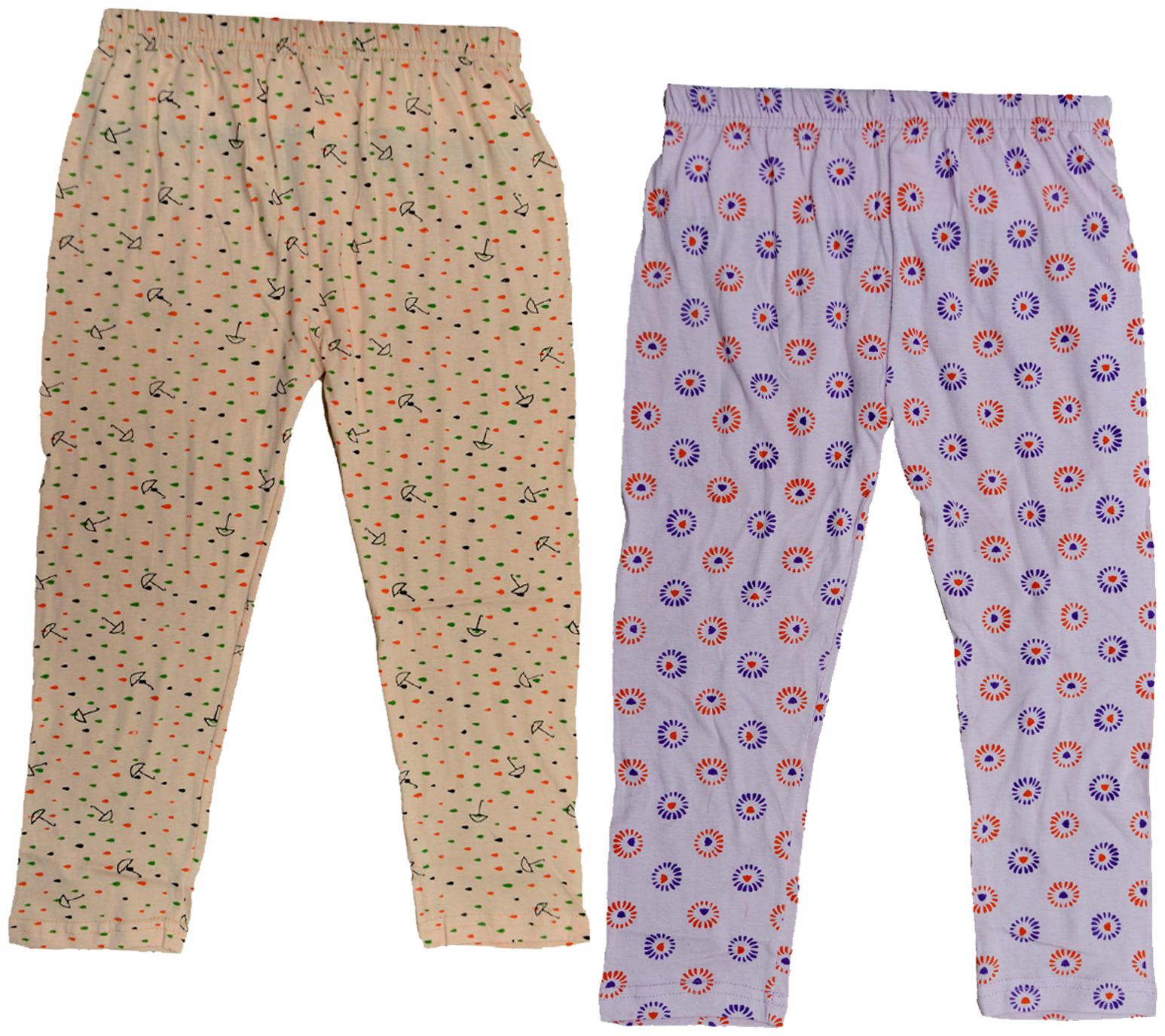 

Kavya Girl Cotton Printed Capri - Multi