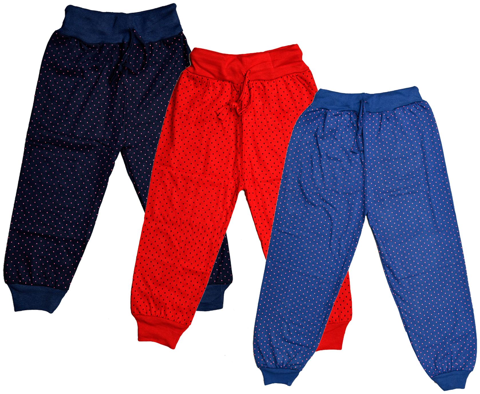 

KAVYA Girls Cotton Printed Capri (Pack of 3)