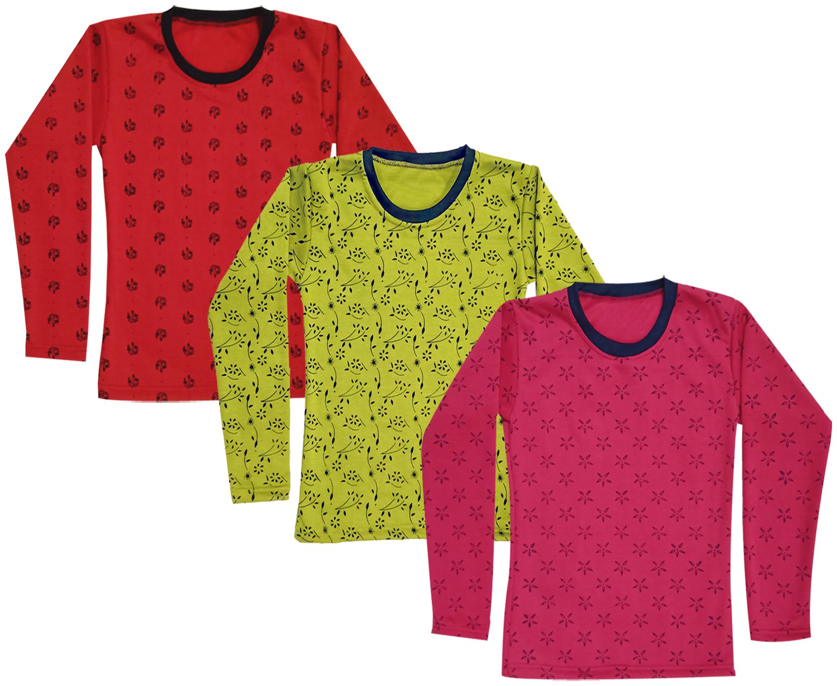 

Kavya Girl Wool Printed T shirt - Multi
