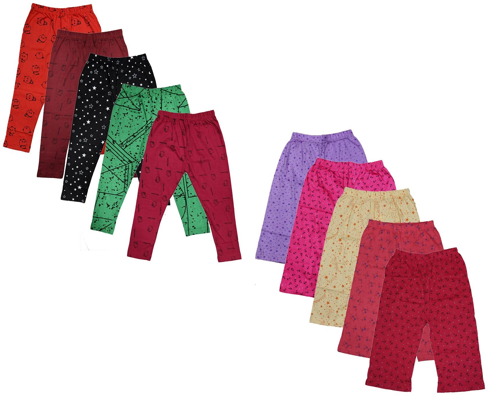 

Kavya Girl Cotton Printed Capri - Multi