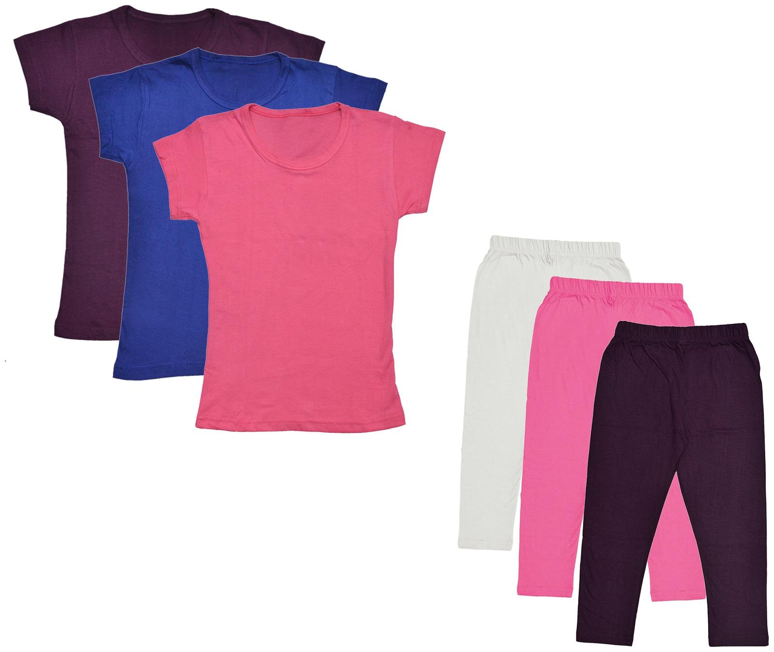 

Kavya Girl Cotton Top Bottom Set - Multi