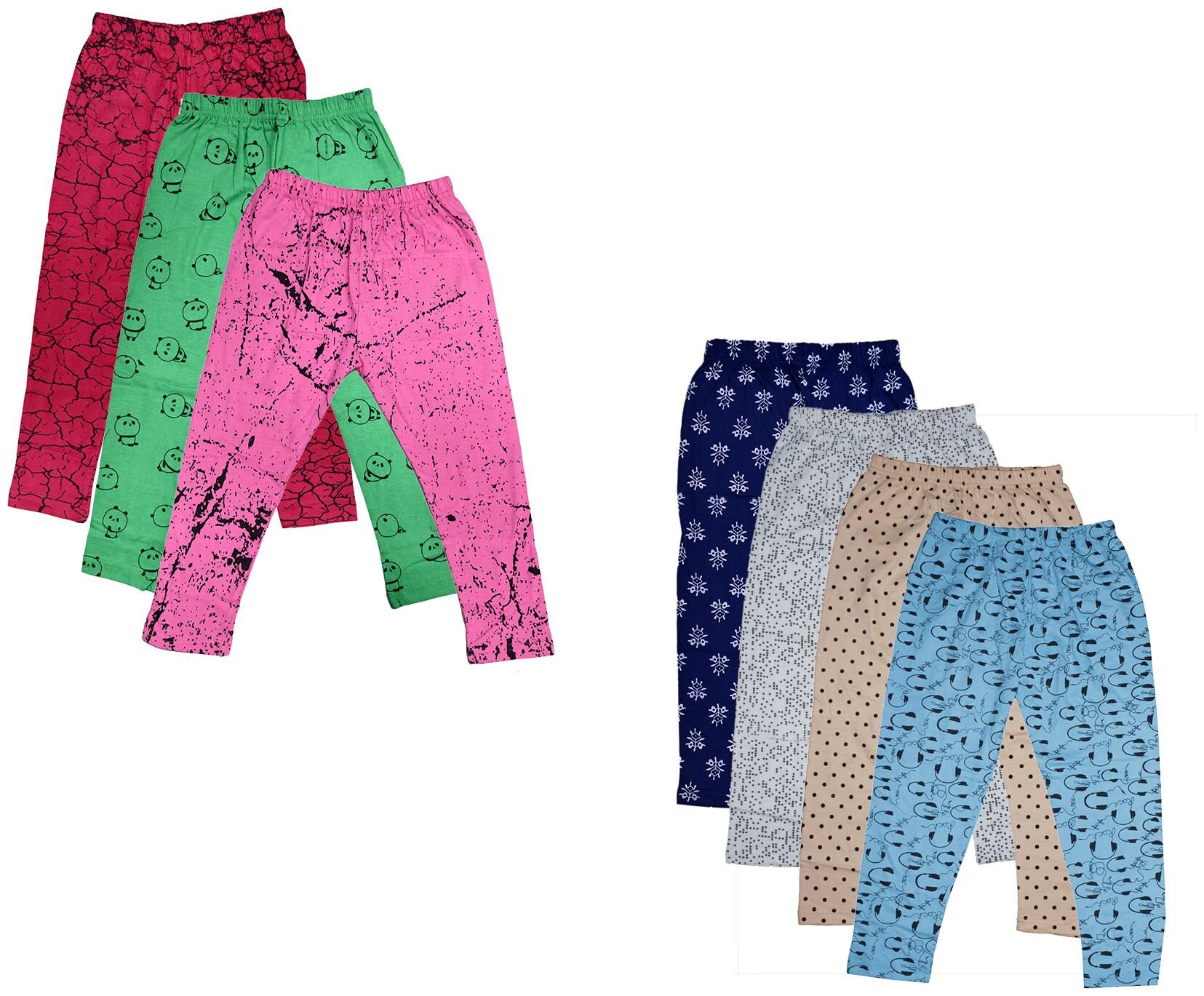 

Kavya Girl Cotton Printed Capri - Multi