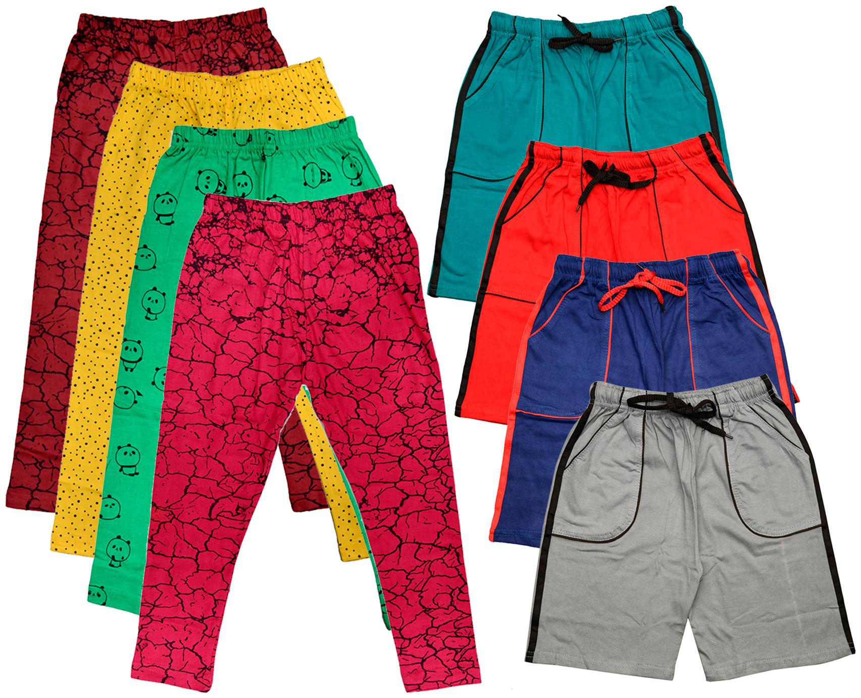 

Kavya Girl Cotton Printed Capri - Multi