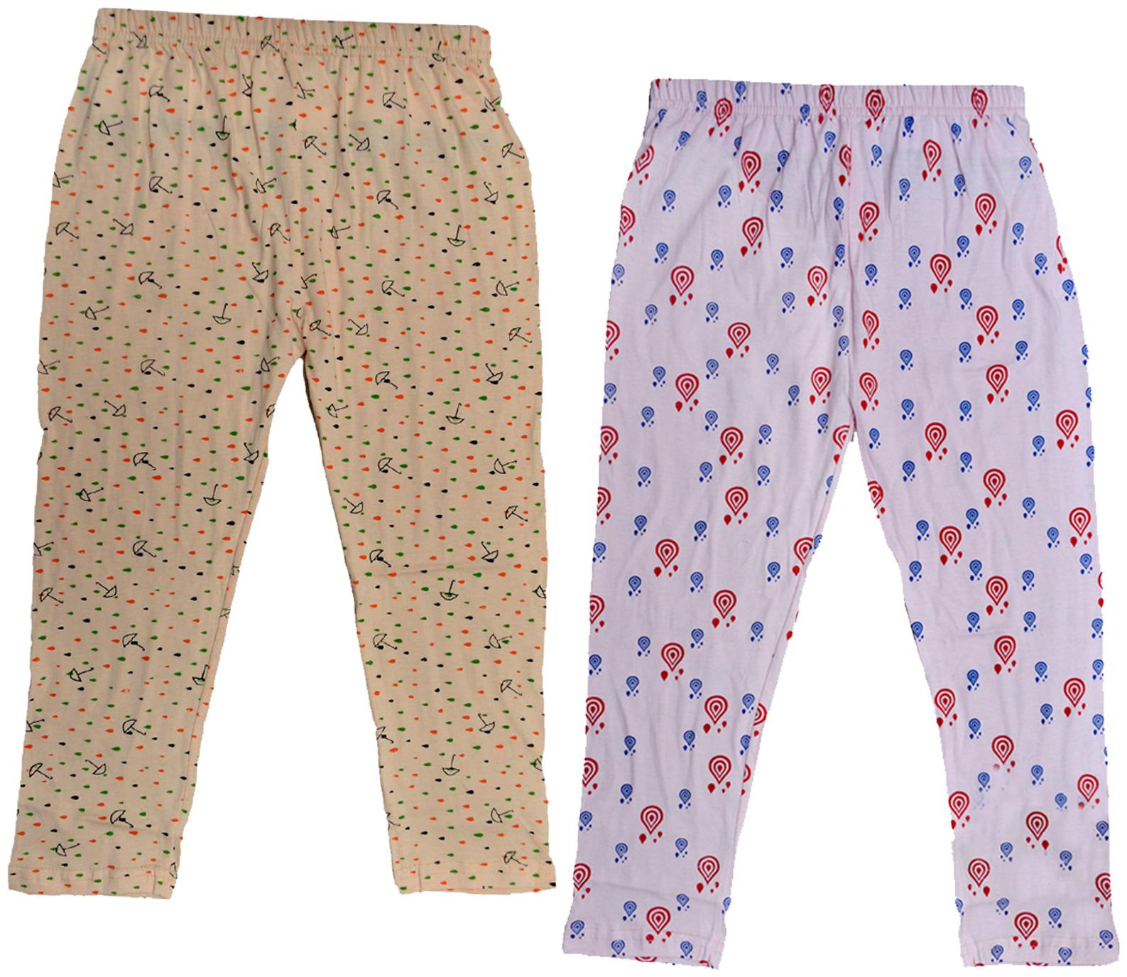 

Kavya Girl Cotton Printed Capri - Multi