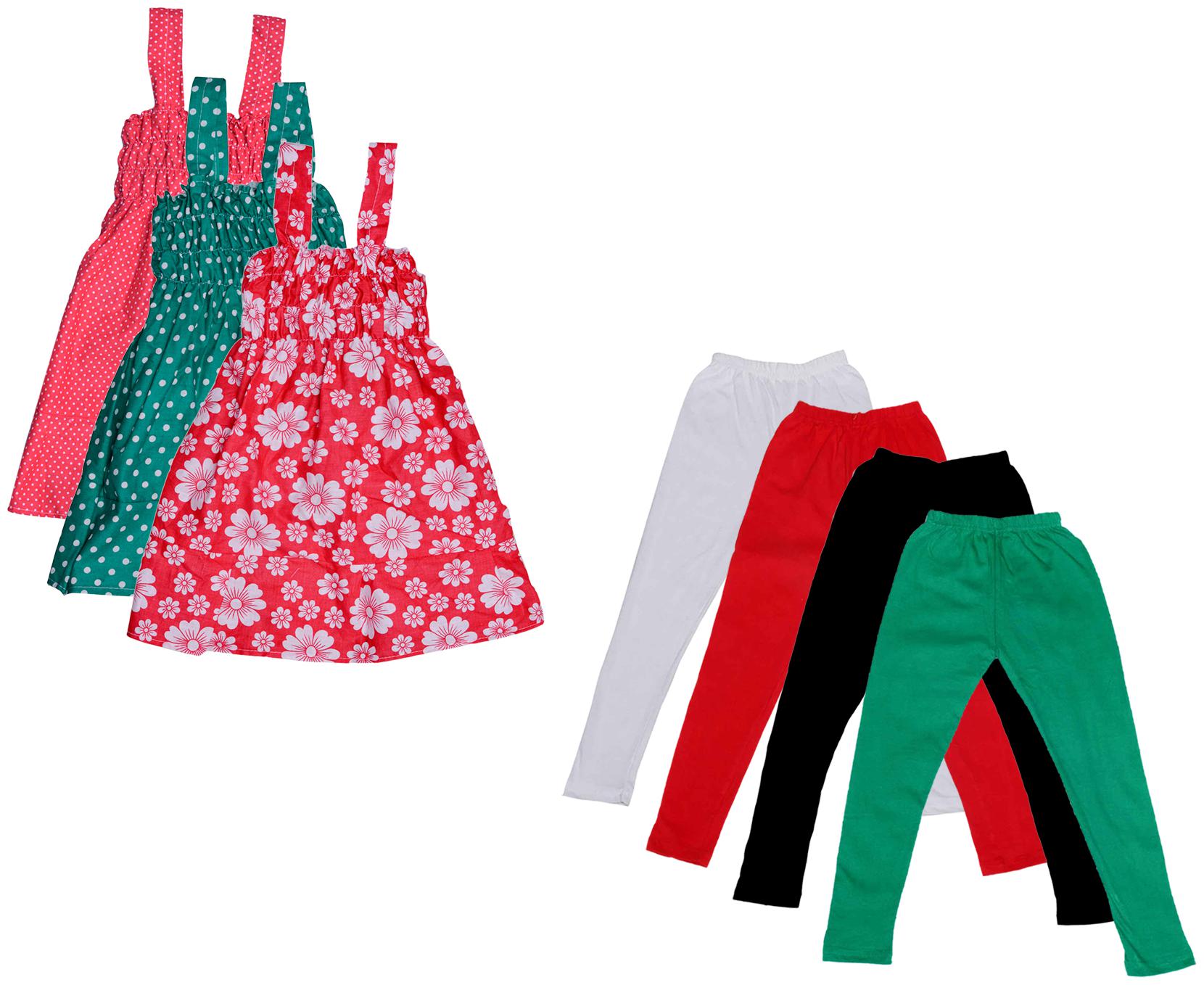 

Kavya Girl Cotton Top Bottom Set - Multi