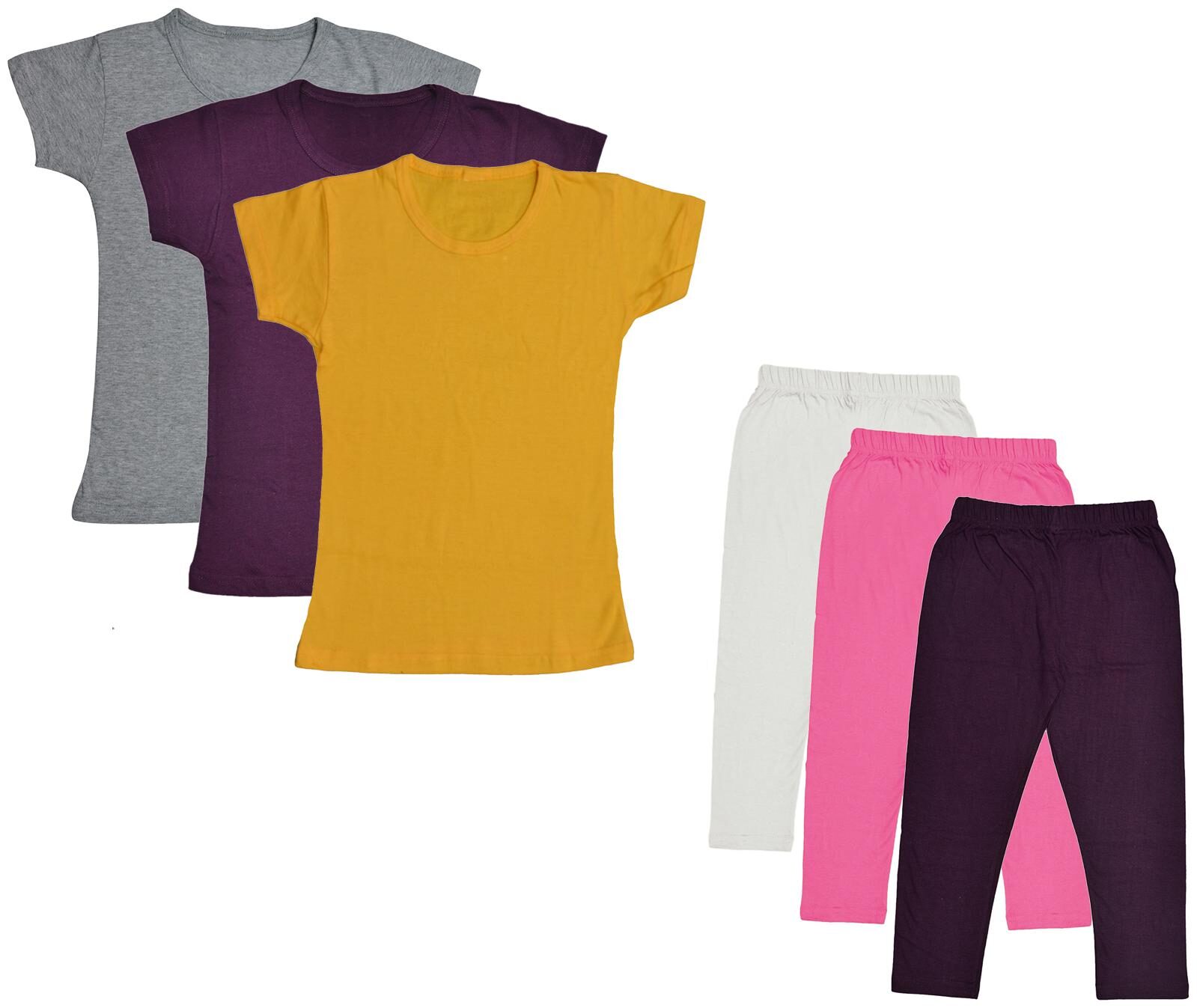 

Kavya Girl Cotton Top Bottom Set - Multi