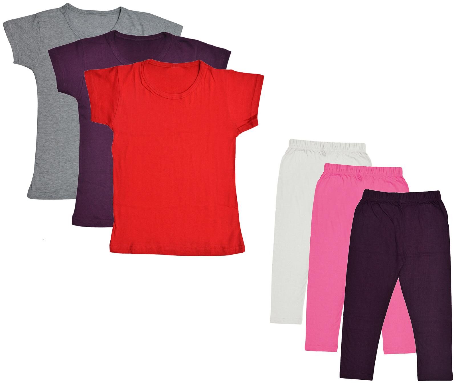 

Kavya Girl Cotton Top Bottom Set - Multi