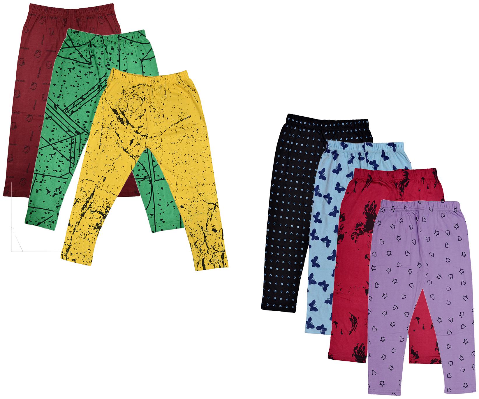 

Kavya Girl Cotton Printed Capri - Multi