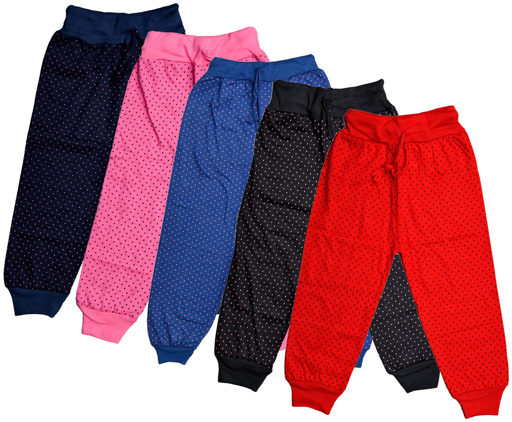 

KAVYA Girls Cotton Printed Capri (Pack of 5)