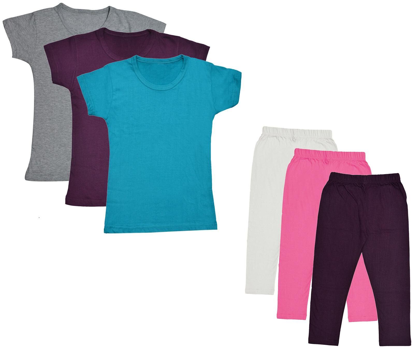 

Kavya Girl Cotton Top Bottom Set - Multi