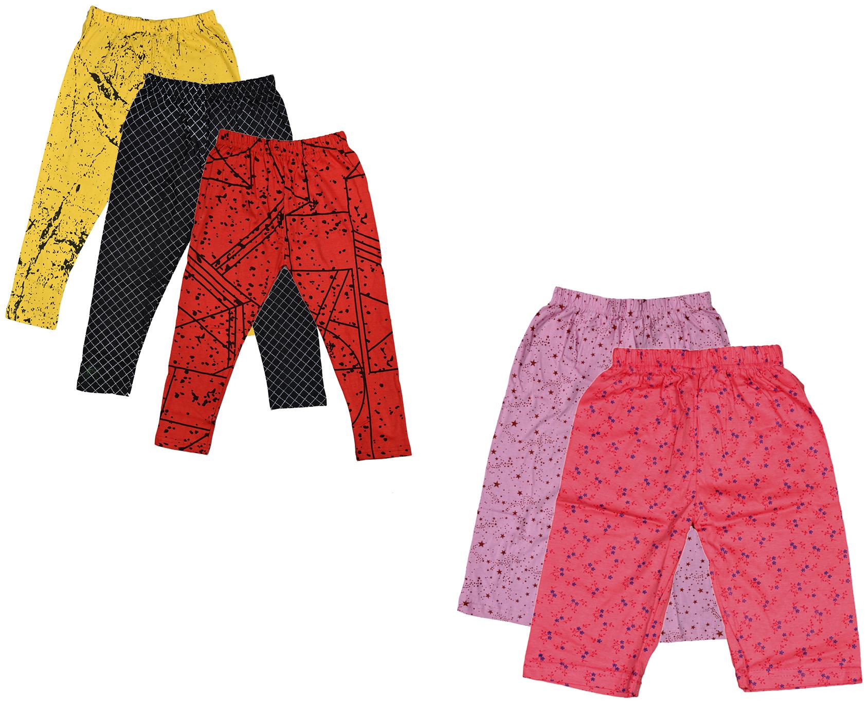 

Kavya Girl Cotton Printed Capri - Multi