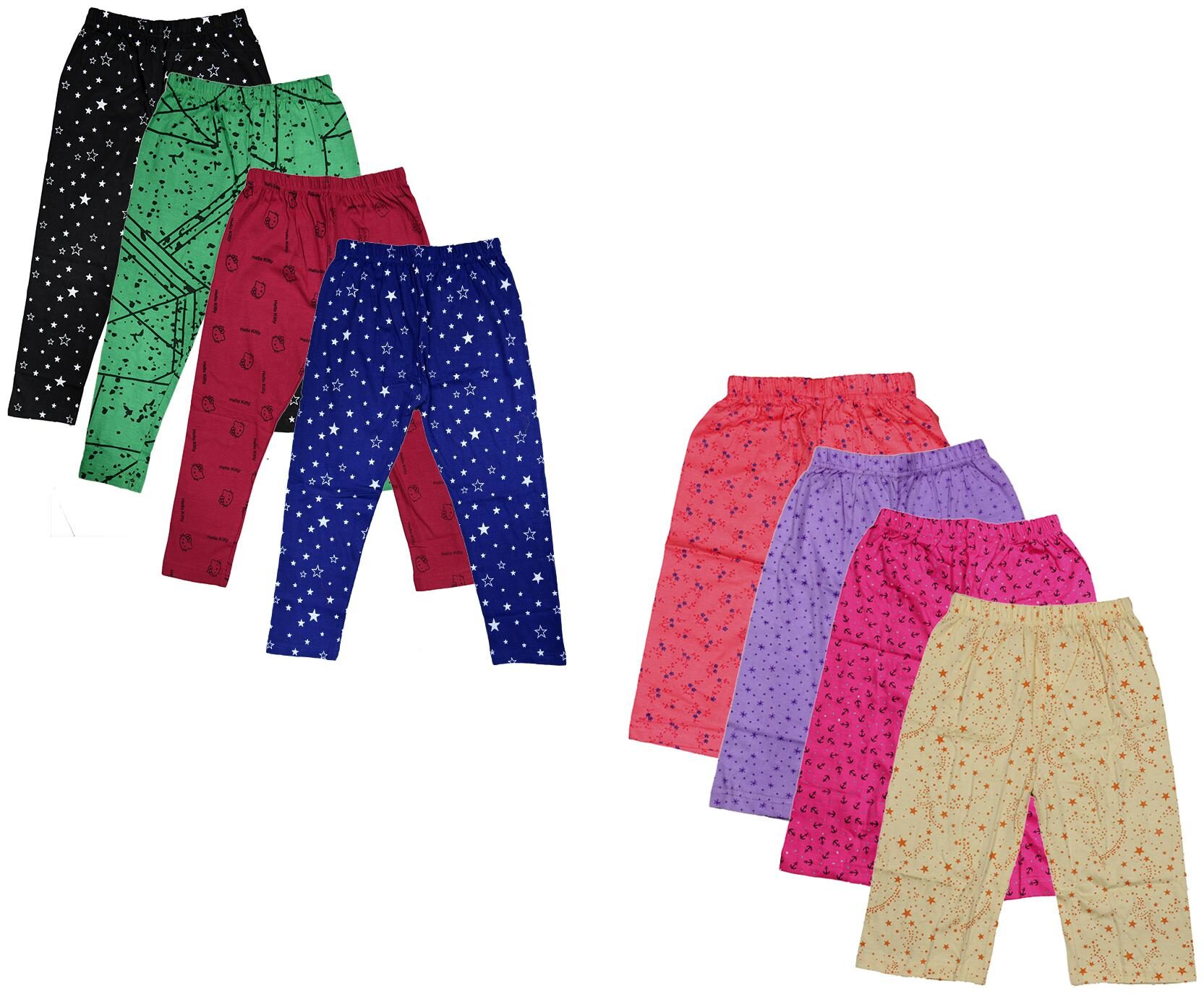 

Kavya Girl Cotton Printed Capri - Multi