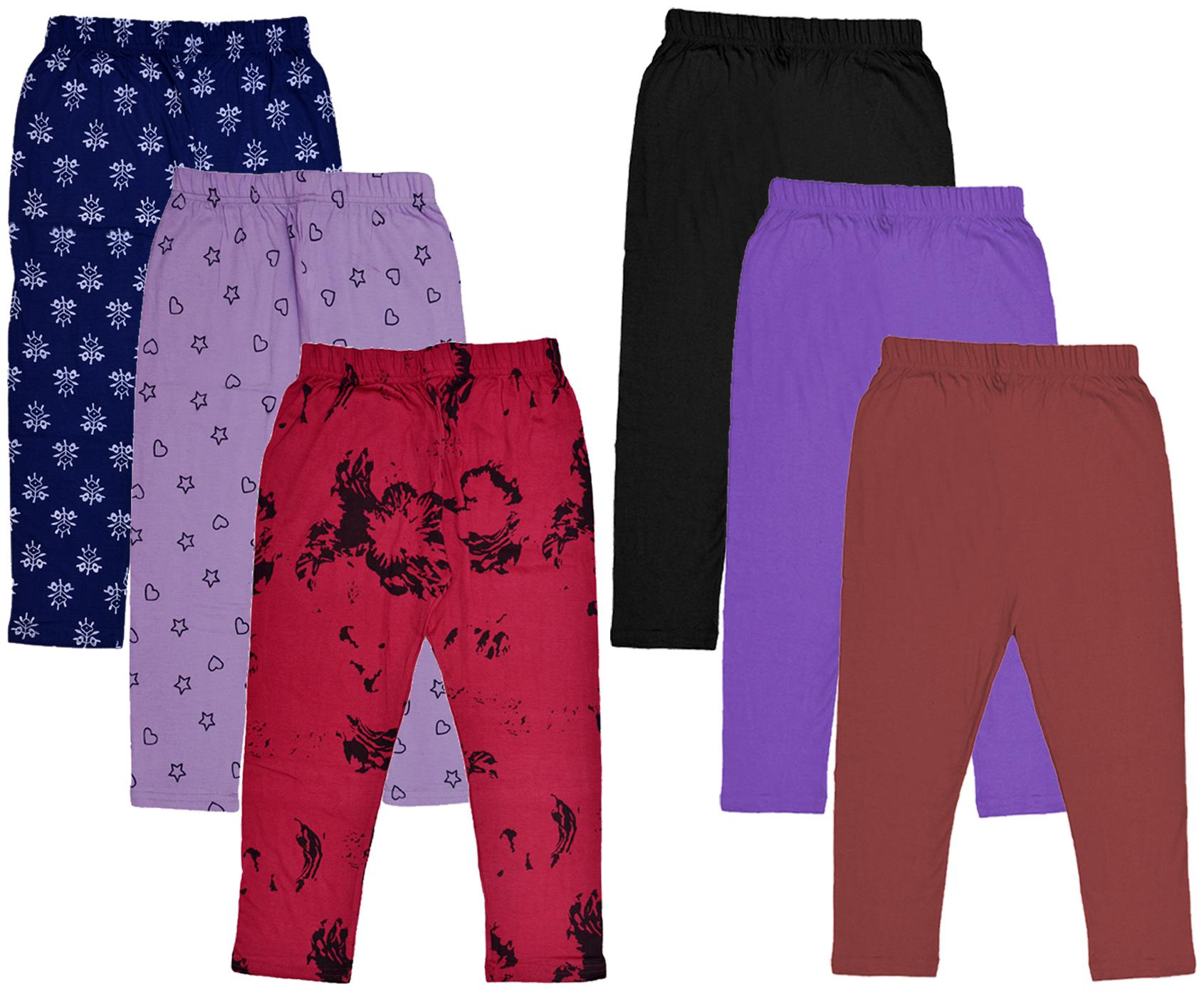 

Kavya Girl Cotton Printed Capri - Multi