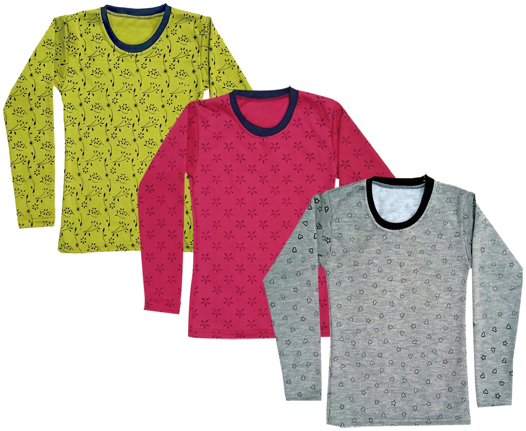 

Kavya Girl Wool Printed T shirt - Multi