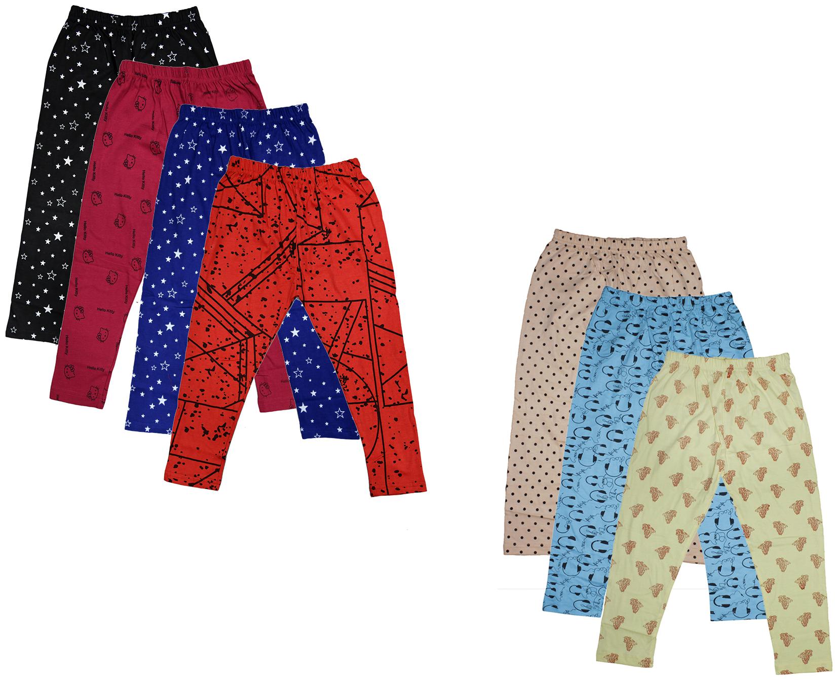 

Kavya Girl Cotton Printed Capri - Multi