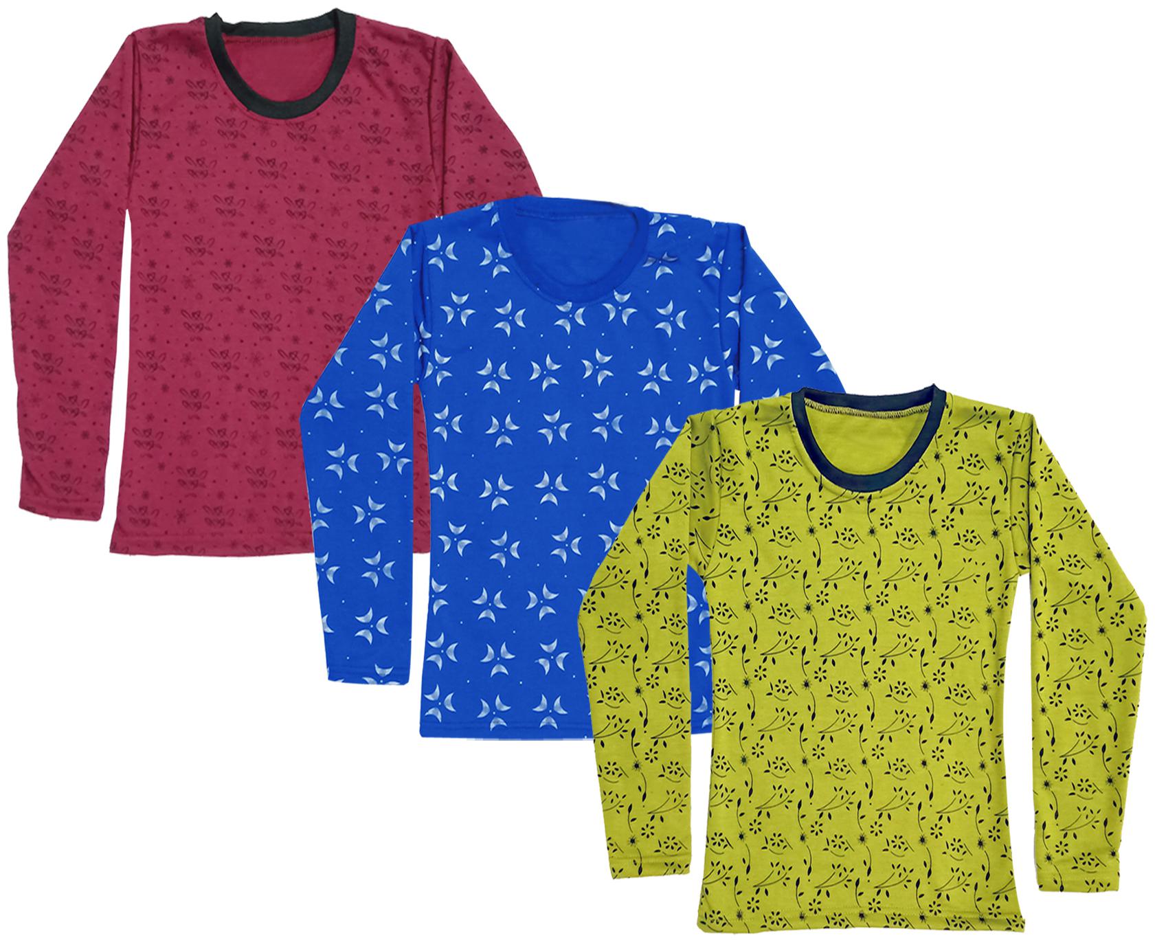 

Kavya Girl Wool Printed T shirt - Multi