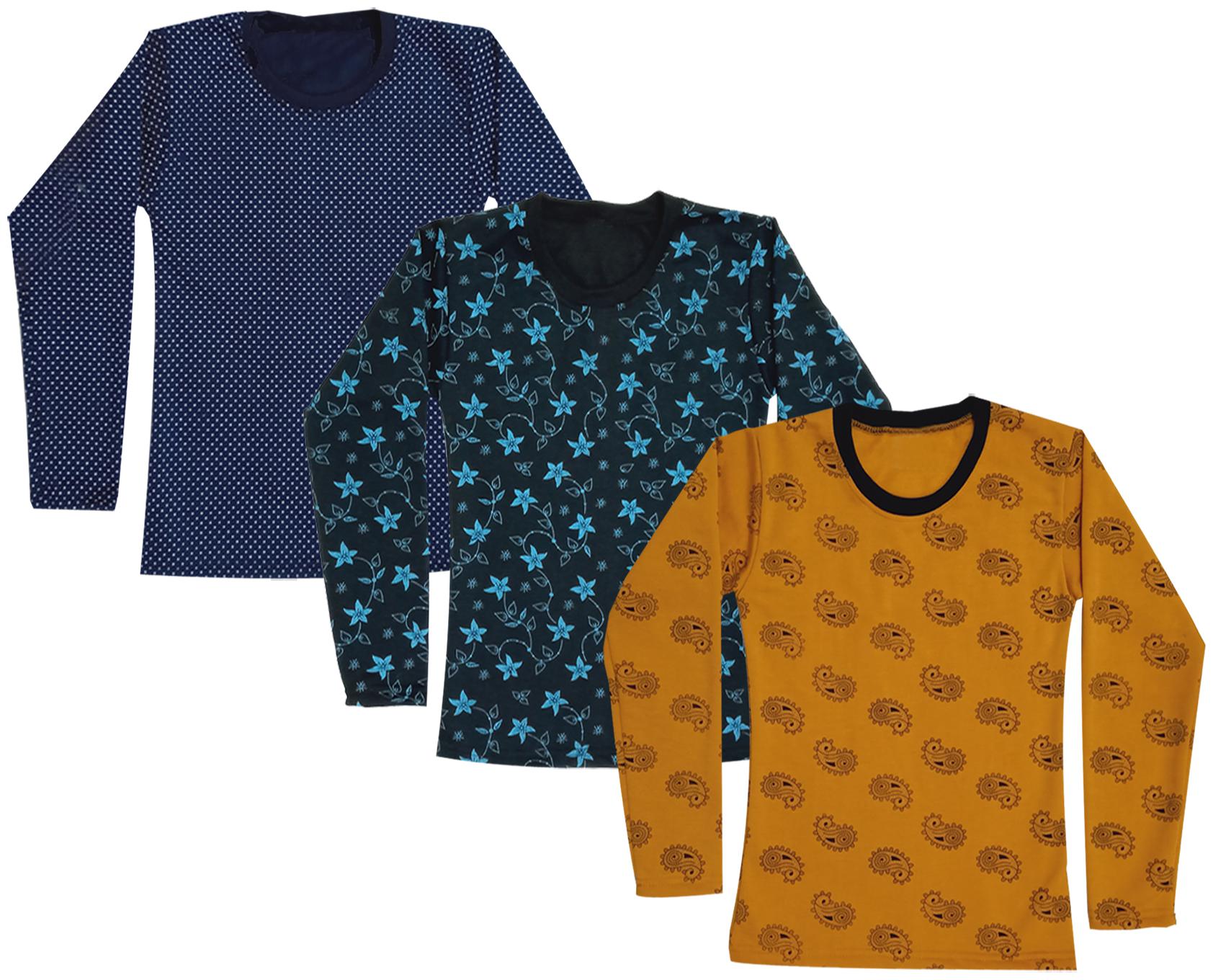 

Kavya Girl Wool Printed T shirt - Multi