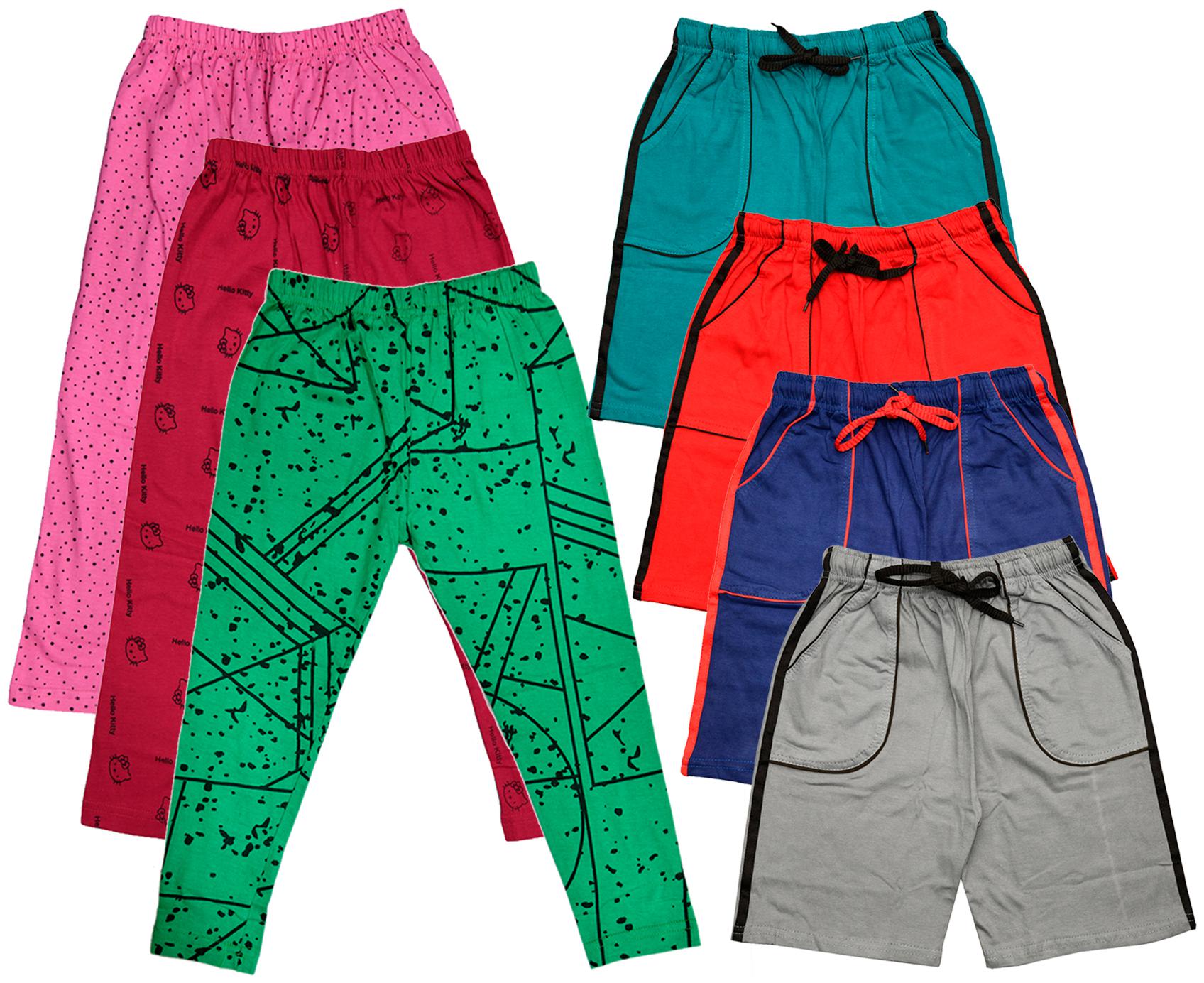 

Kavya Girl Cotton Printed Capri - Multi