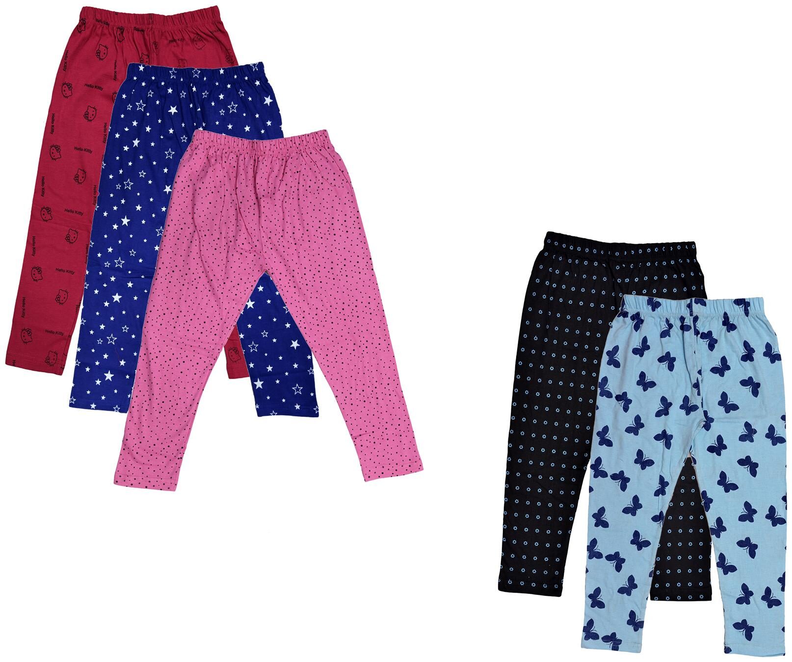

Kavya Girl Cotton Printed Capri - Multi