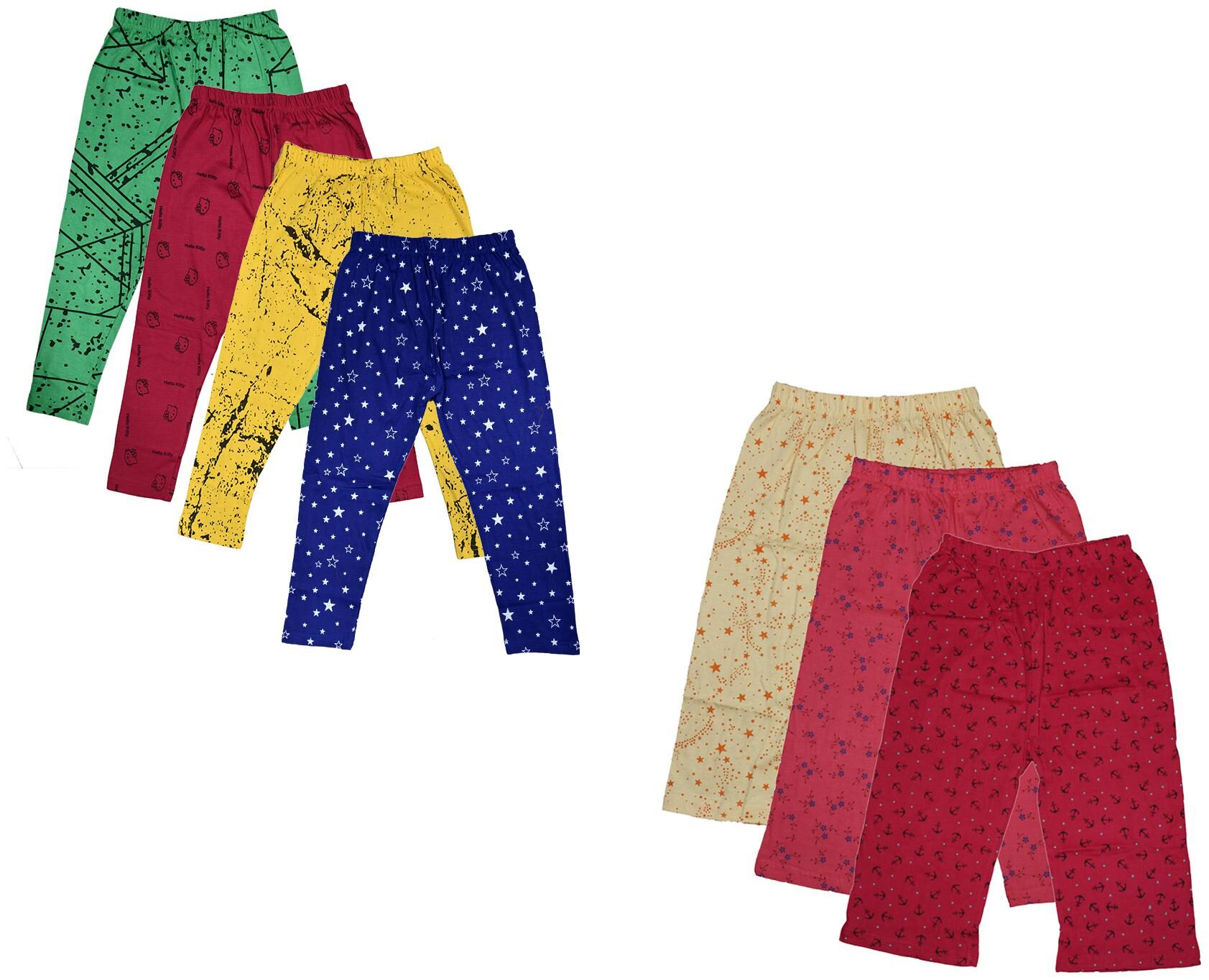 

Kavya Girl Cotton Printed Capri - Multi