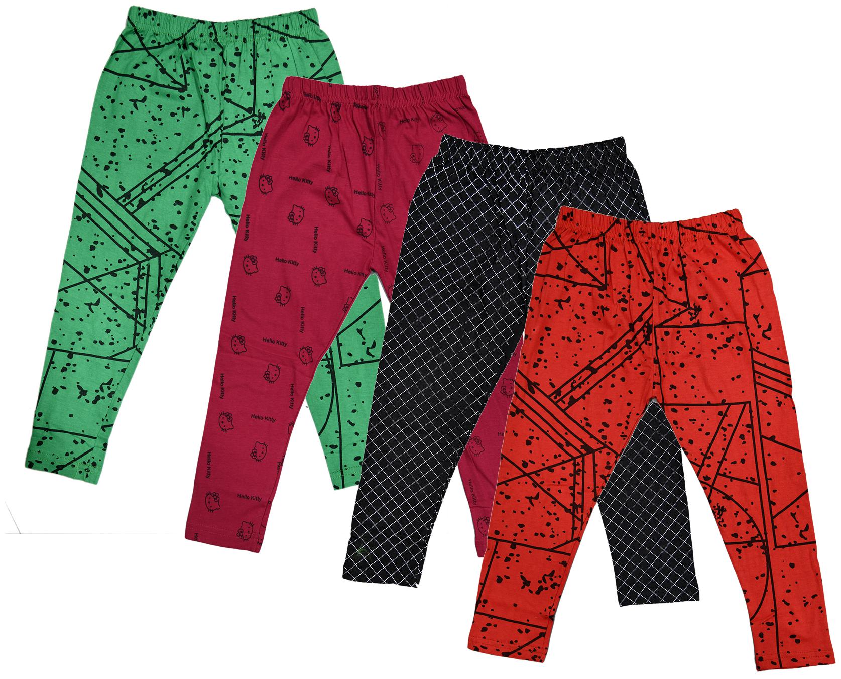 

Kavya Girl Cotton Printed Capri - Multi