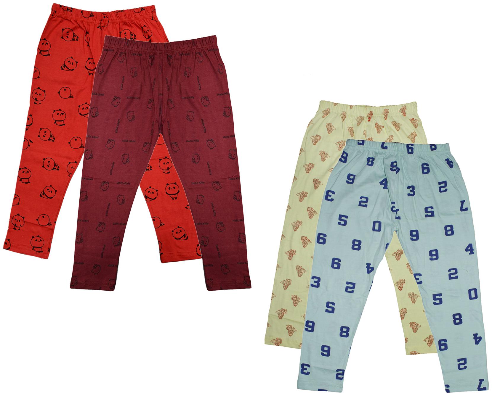 

Kavya Girl Cotton Printed Capri - Multi