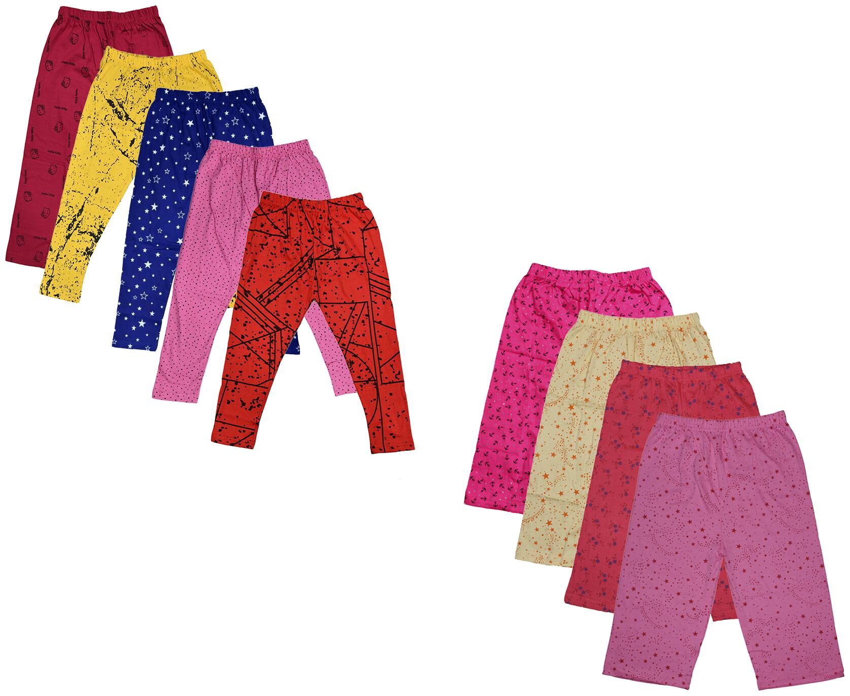 

Kavya Girl Cotton Printed Capri - Multi