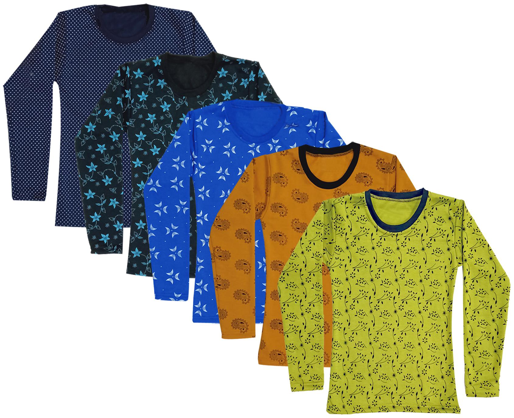 

Kavya Girl Wool Printed T shirt - Multi