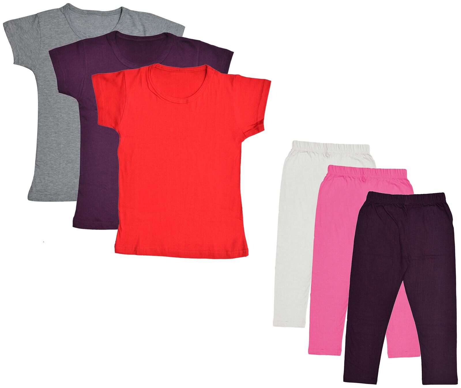 

Kavya Girl Cotton Top Bottom Set - Multi