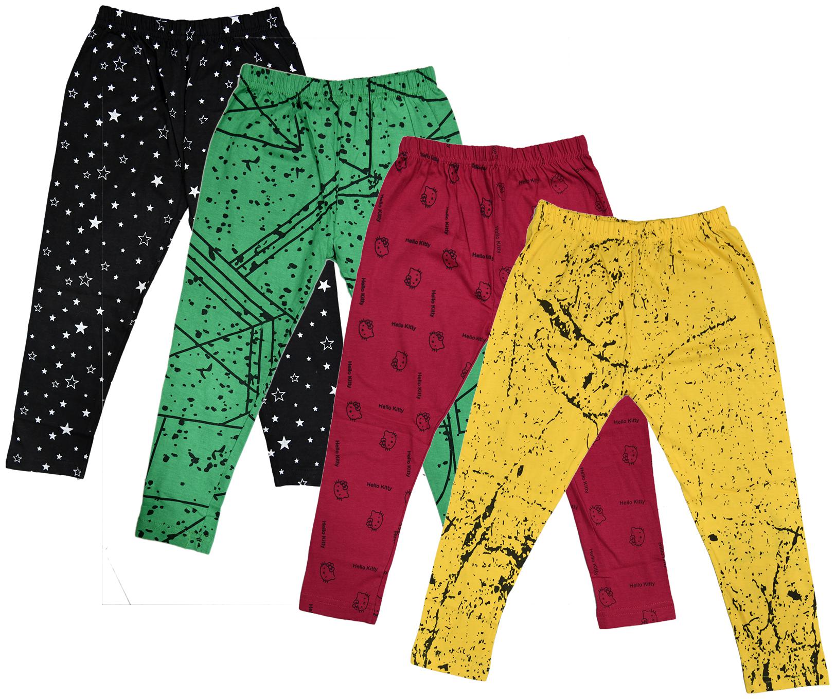 

Kavya Girl Cotton Printed Capri - Multi