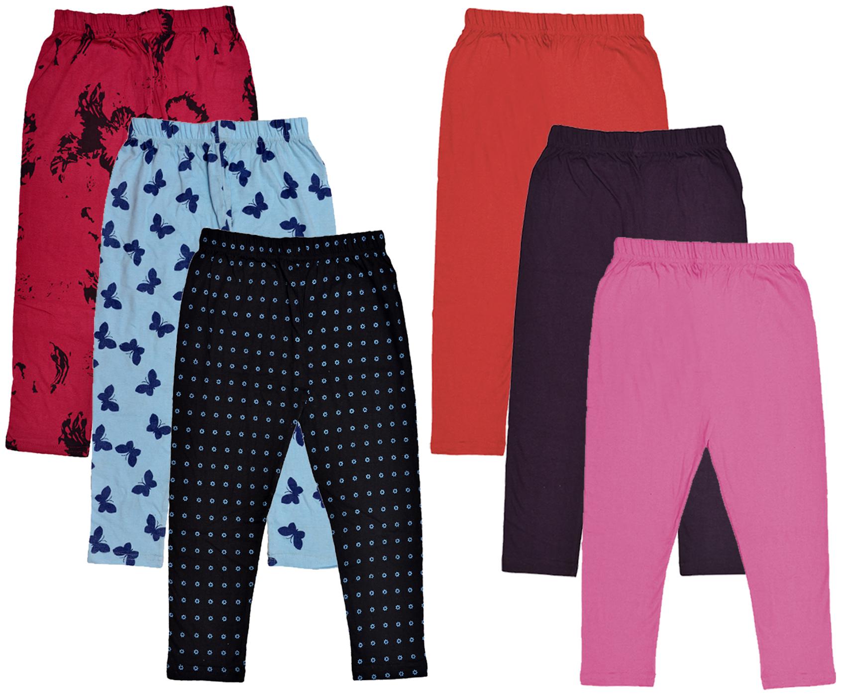 

Kavya Girl Cotton Printed Capri - Multi