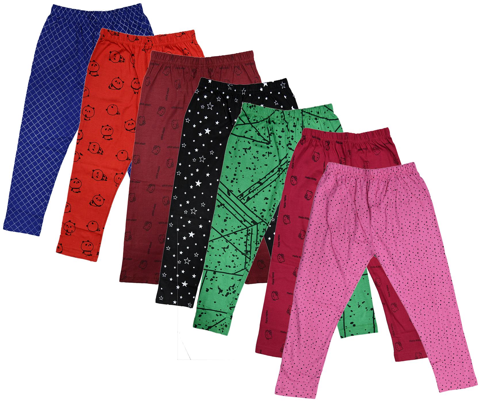 

Kavya Girl Cotton Printed Capri - Multi