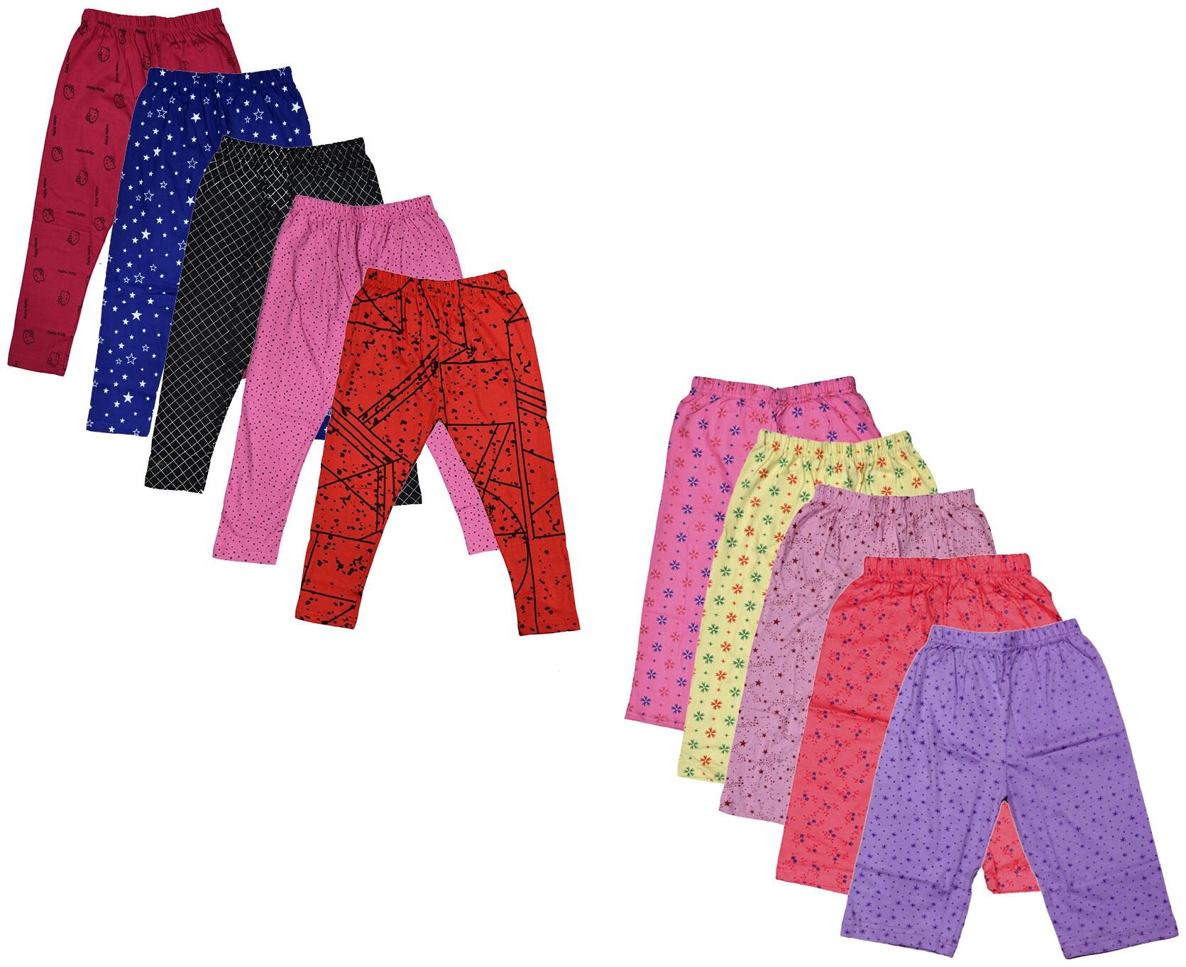 

Kavya Girl Cotton Printed Capri - Multi