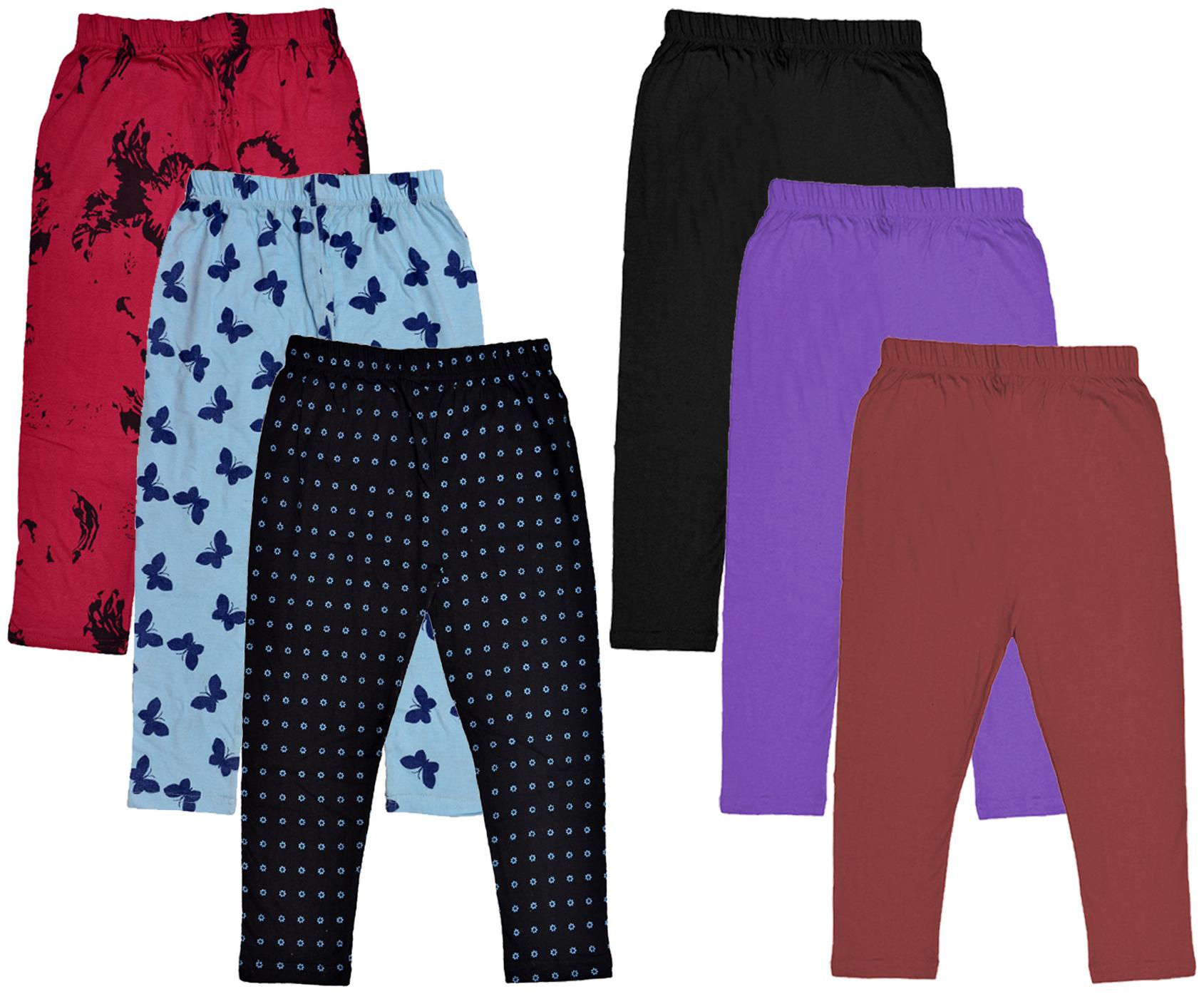 

Kavya Girl Cotton Printed Capri - Multi