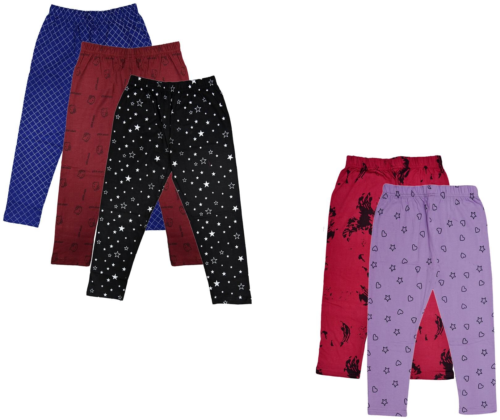 

Kavya Girl Cotton Printed Capri - Multi