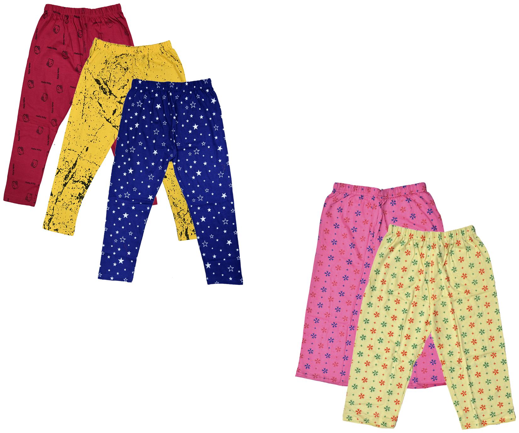 

Kavya Girl Cotton Printed Capri - Multi