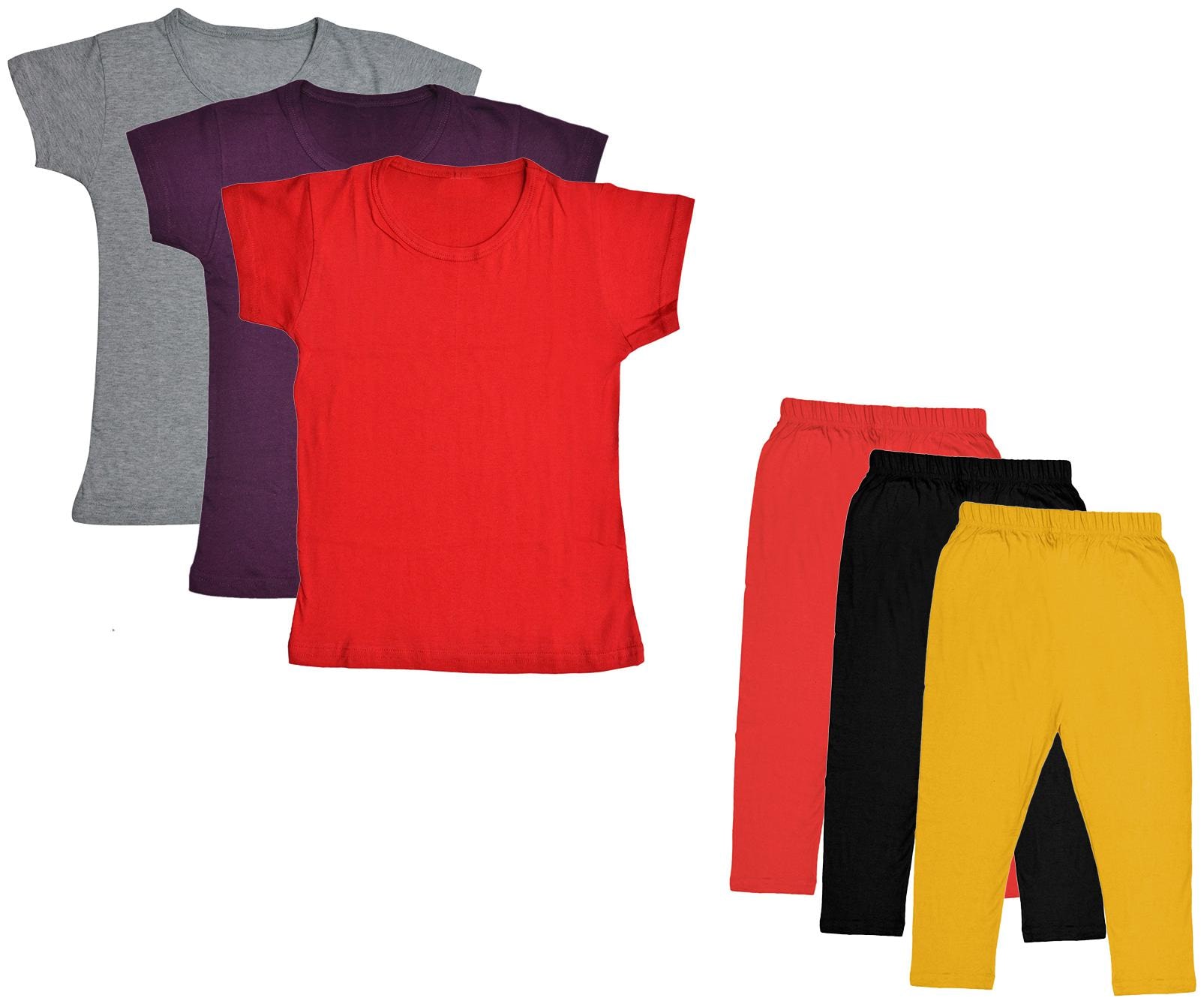 

Kavya Girl Cotton Top Bottom Set - Multi