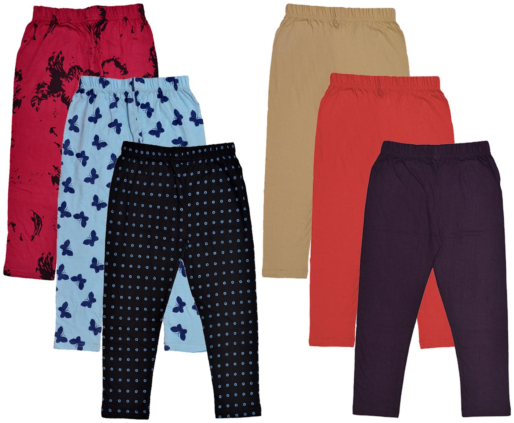 

Kavya Girl Cotton Printed Capri - Multi