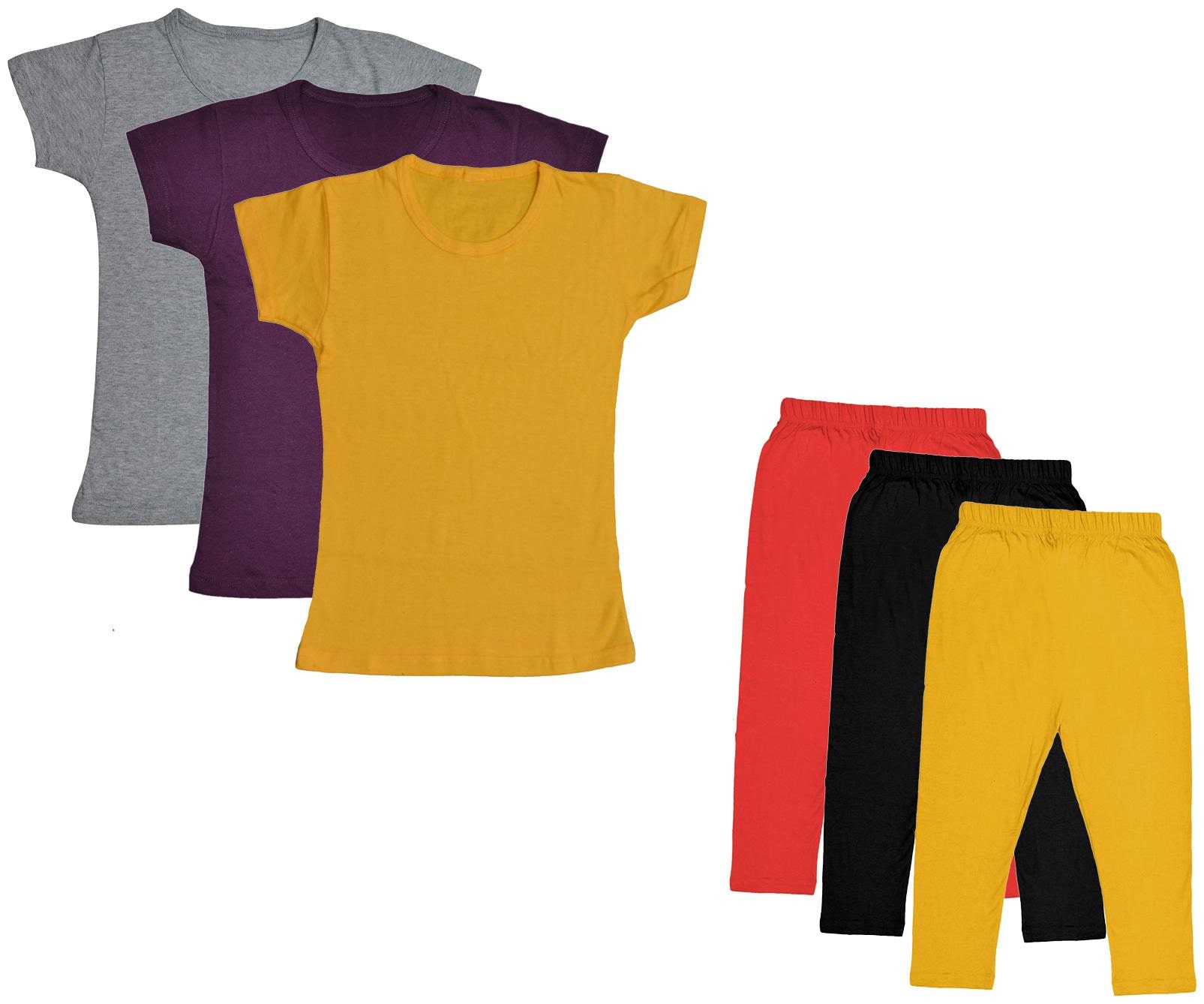 

Kavya Girl Cotton Top Bottom Set - Multi