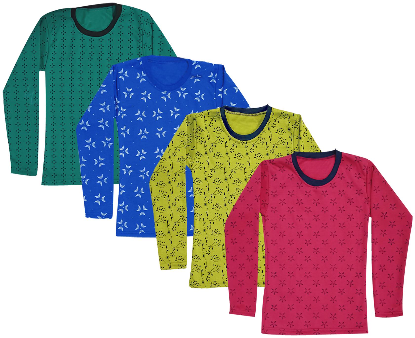 

Kavya Girl Wool Printed T shirt - Multi
