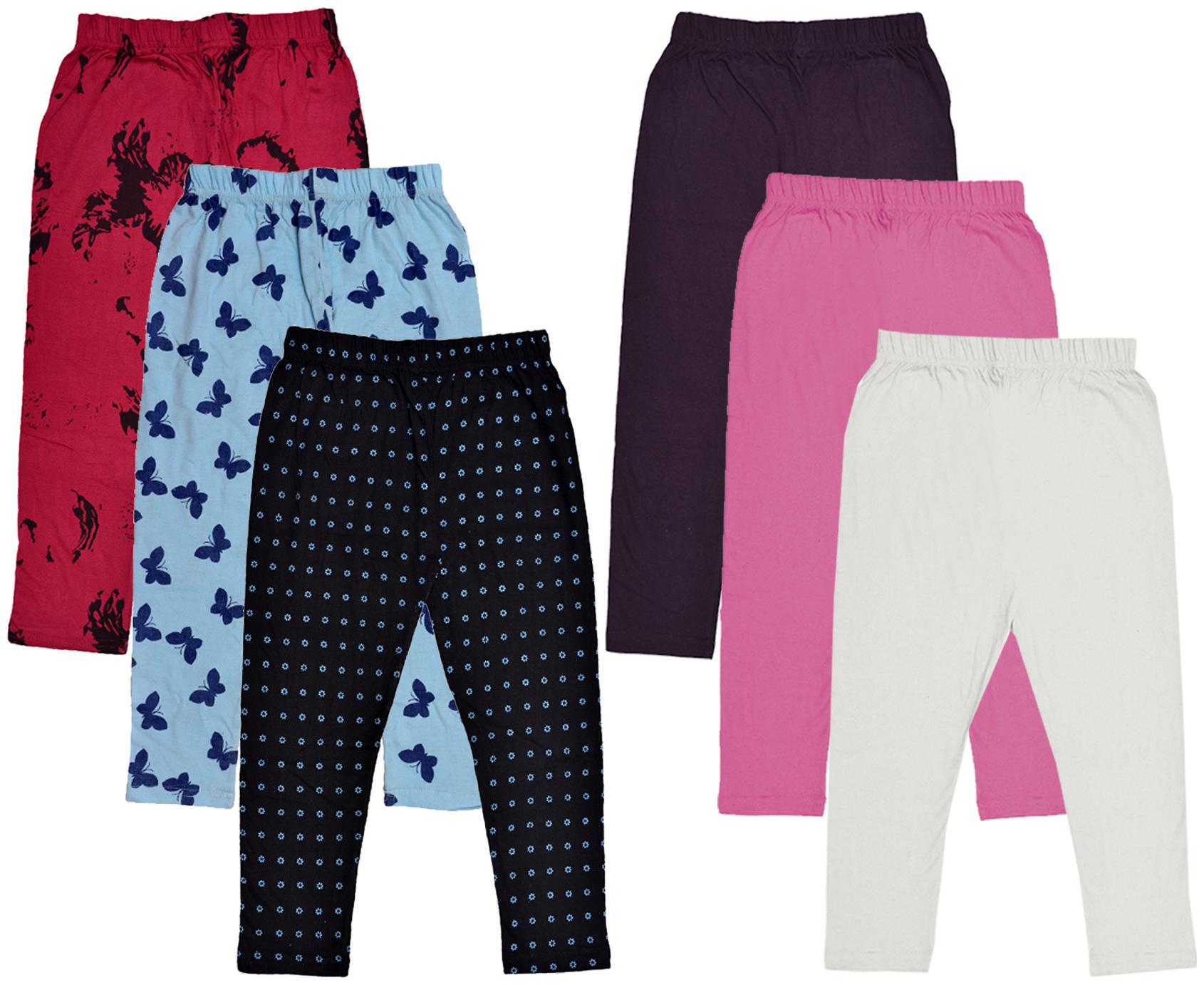 

Kavya Girl Cotton Printed Capri - Multi