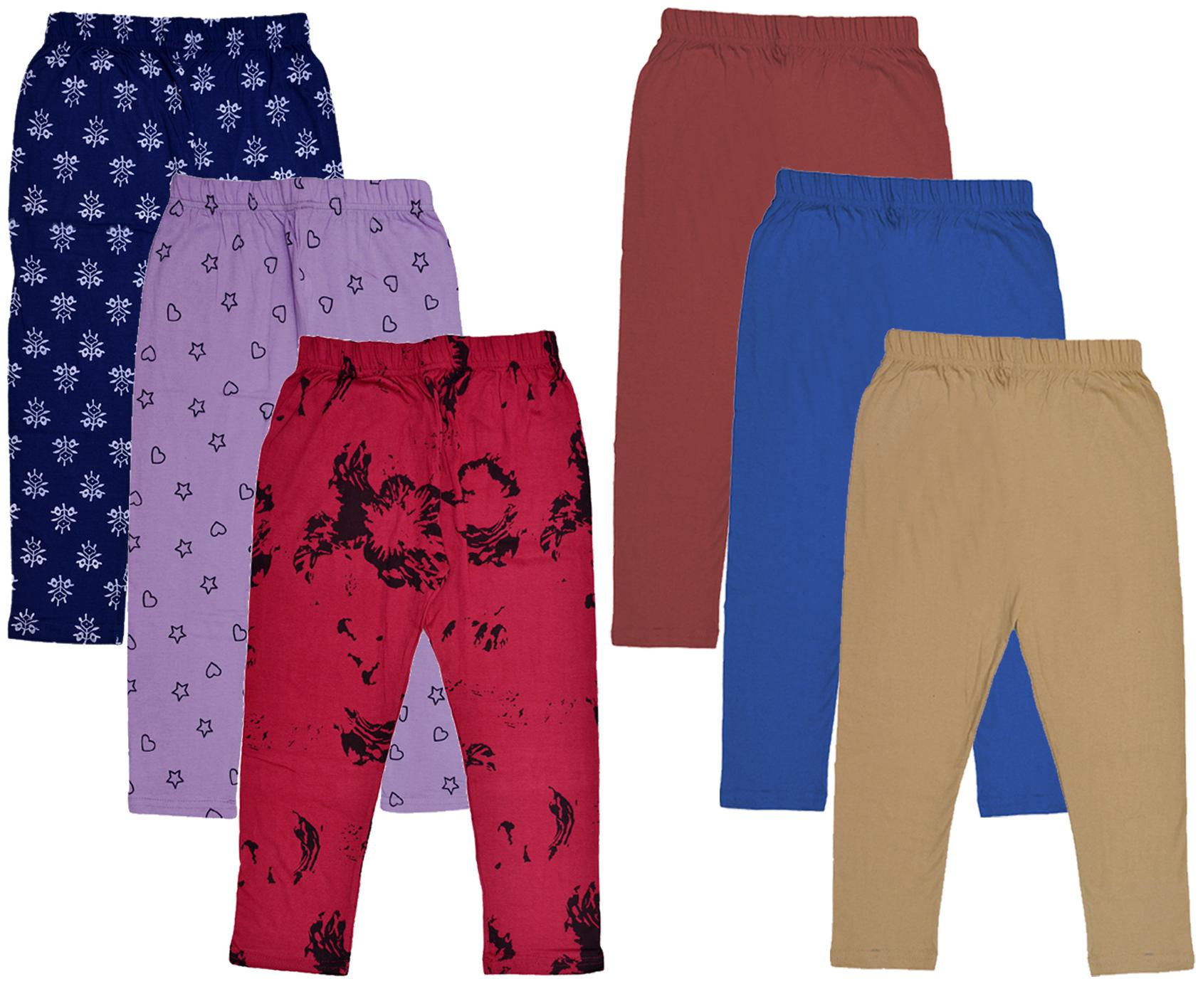 

Kavya Girl Cotton Printed Capri - Multi