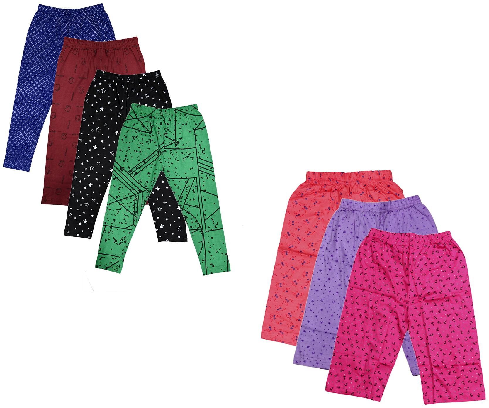 

Kavya Girl Cotton Printed Capri - Multi
