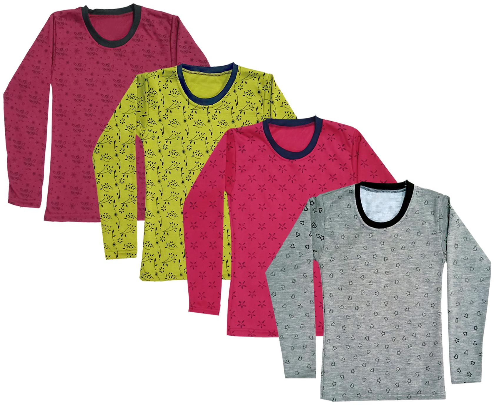 

Kavya Girl Wool Printed T shirt - Multi