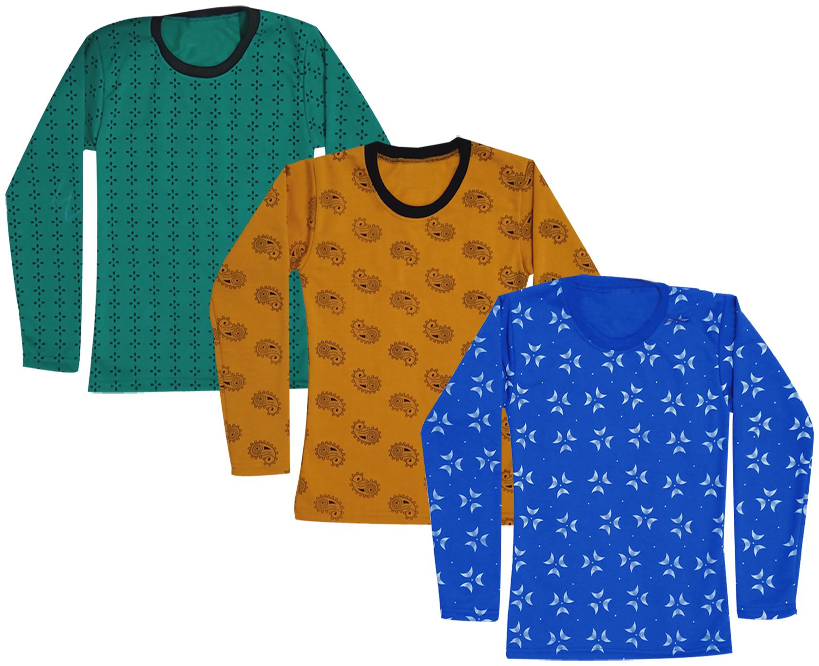 

Kavya Girl Wool Printed T shirt - Multi