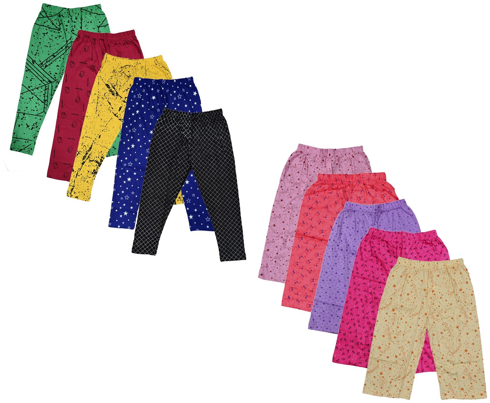

Kavya Girl Cotton Printed Capri - Multi